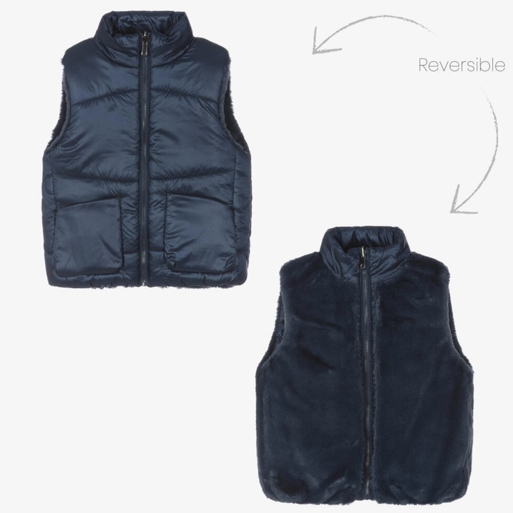 MAYORAL
BLUSH REVERSIBLE VEST